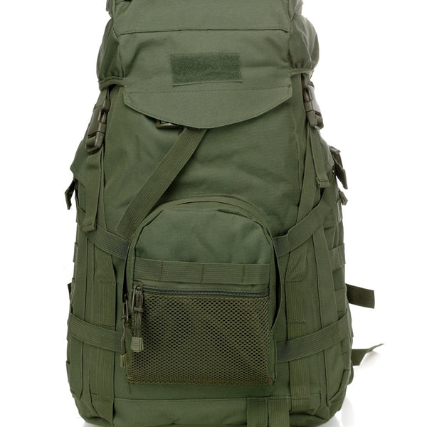 60L Camouflage Backpack For Camping  Hiking  Travel  And Cycling