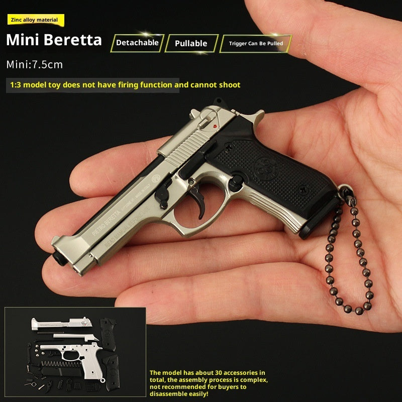 Alloy Model Toy Grab Keychain