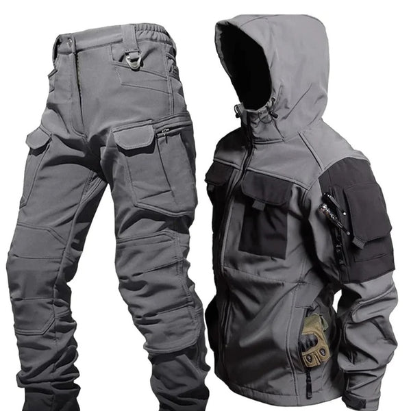 Tactical Soft Shell Jacket Windbreaker Waterproof