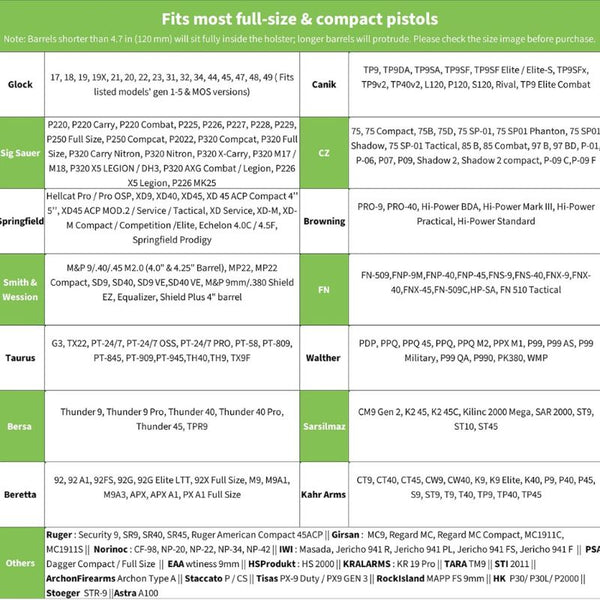 2TAC Elite Universal OWB