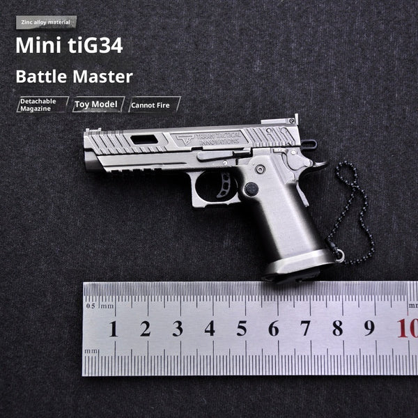 Mini Pendant Pistol Detachable Model Keychain Decoration