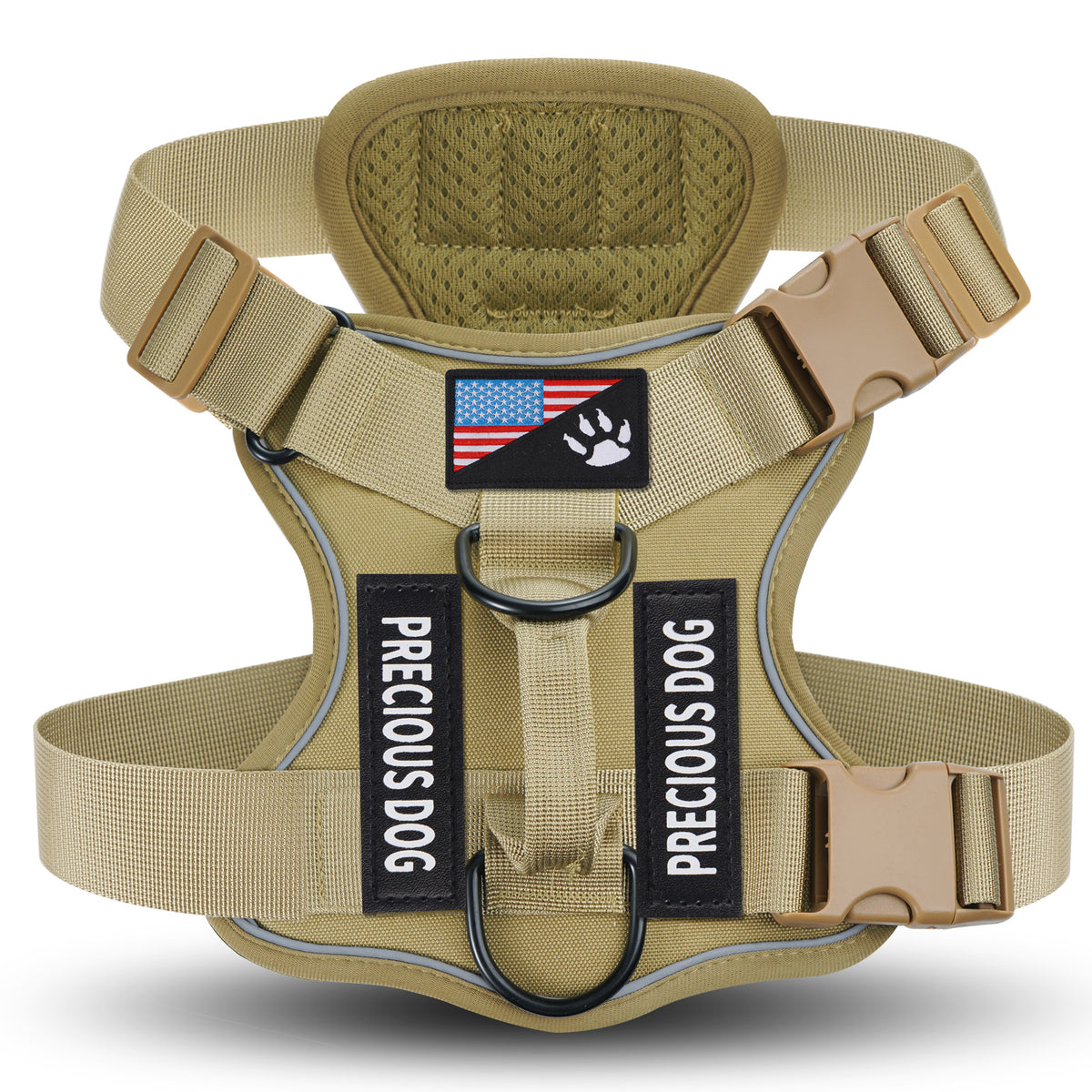 Large Dog Tactical Chest Strap Vest