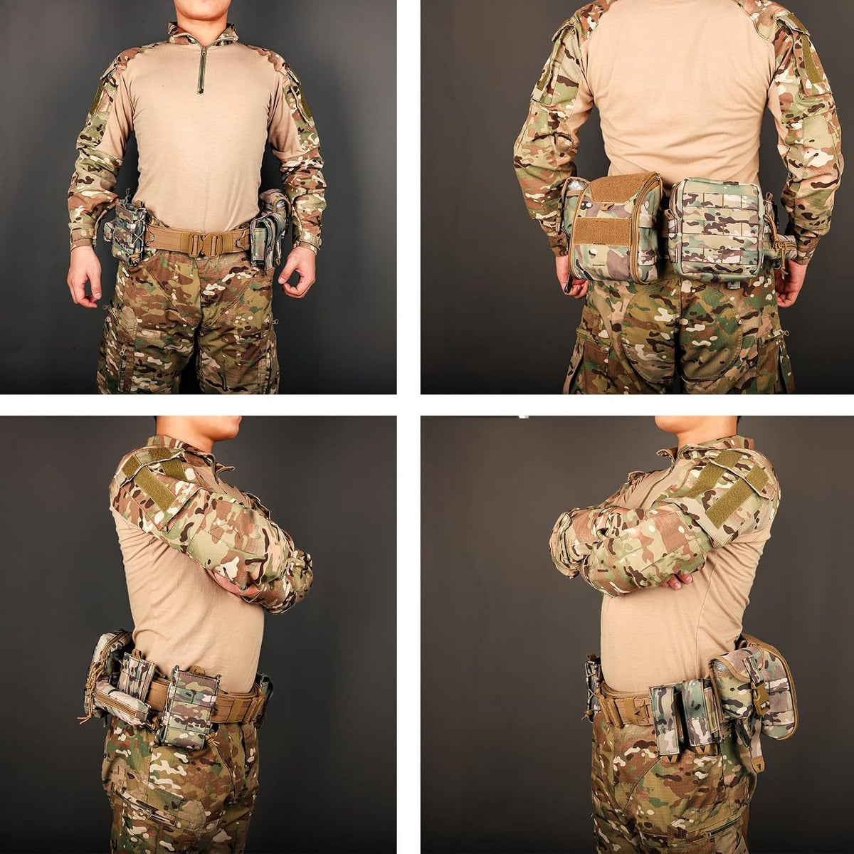 Waist Seal Eight-piece Set - Multi-functional Tactical Waist Bag