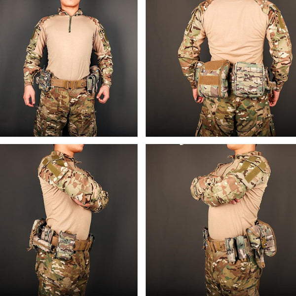 Waist Seal Eight-piece Set - Multi-functional Tactical Waist Bag