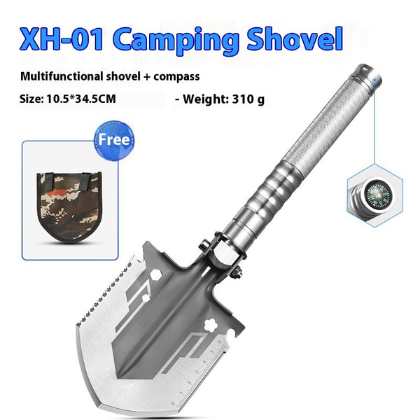 Outdoor Engineering Shovel Folding Multifunctional Camping Equipment