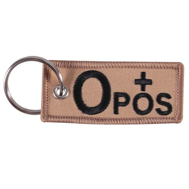 Blood Type A B O Blood Type Keychain Lanyard