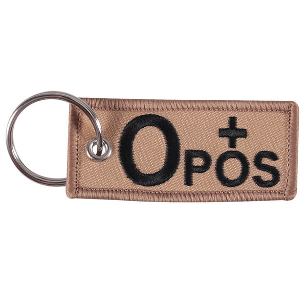 Blood Type A B O Blood Type Keychain Lanyard