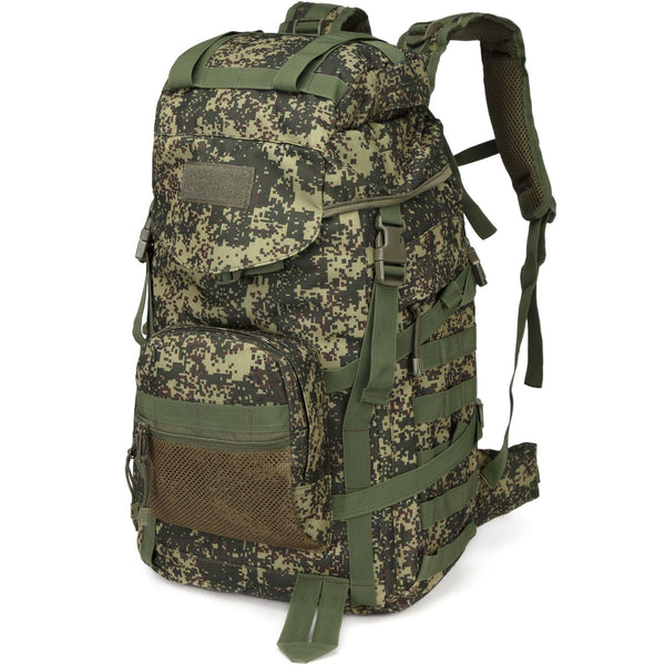 60L Camouflage Backpack For Camping  Hiking  Travel  And Cycling
