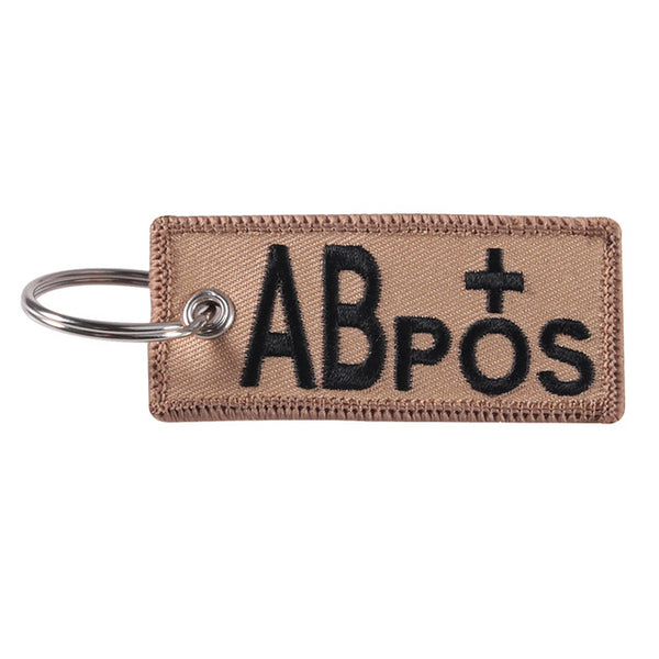 Blood Type A B O Blood Type Keychain Lanyard