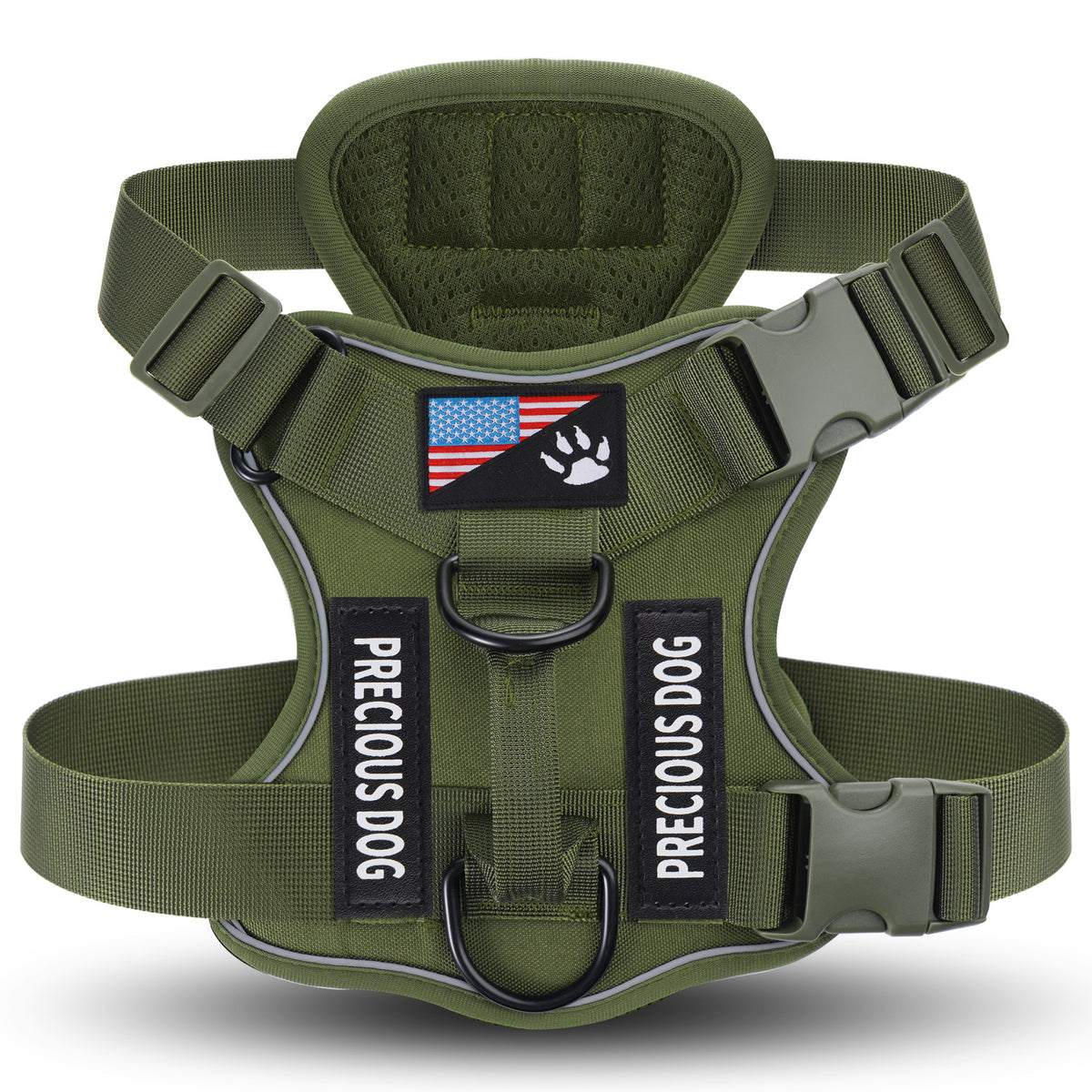 Large Dog Tactical Chest Strap Vest