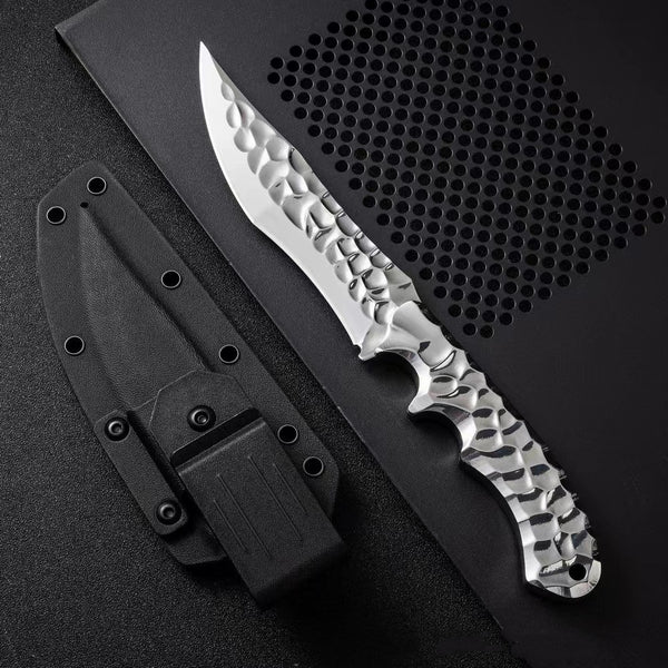 One-piece Keel Camping Mountaineering Portable Outdoor Self-defense Knife For Outdoor Survival