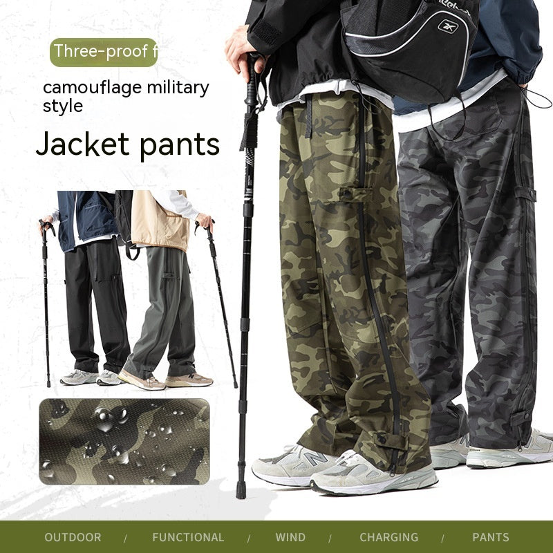 Camouflage Cargo Pants Men's Outdoor Mountaineering Tactical Pants