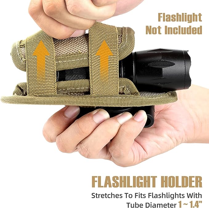 Tactical Flashlight Pouch Holster