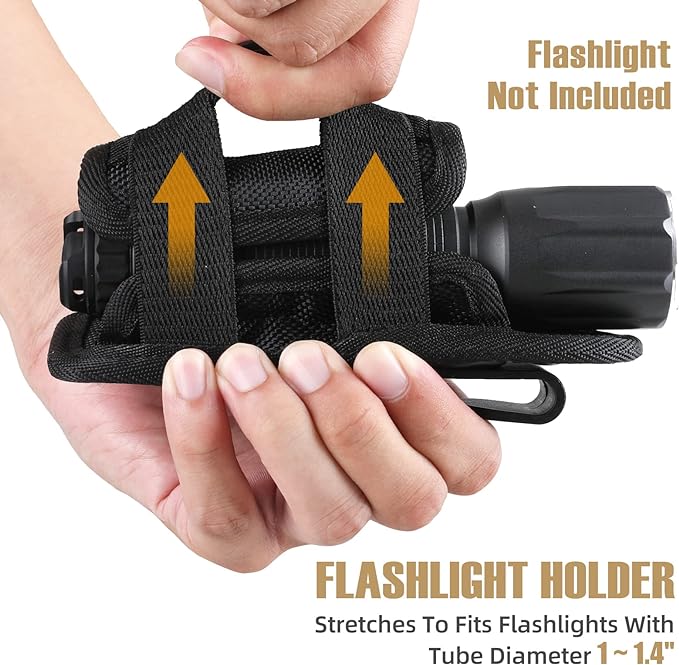 Tactical Flashlight Pouch Holster