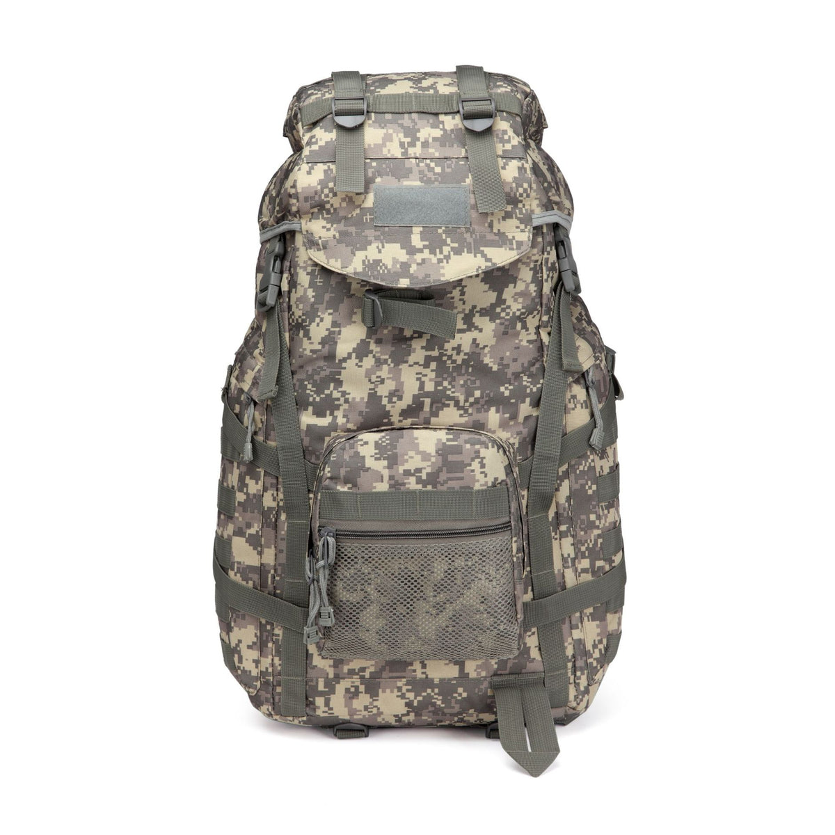 60L Camouflage Backpack For Camping  Hiking  Travel  And Cycling