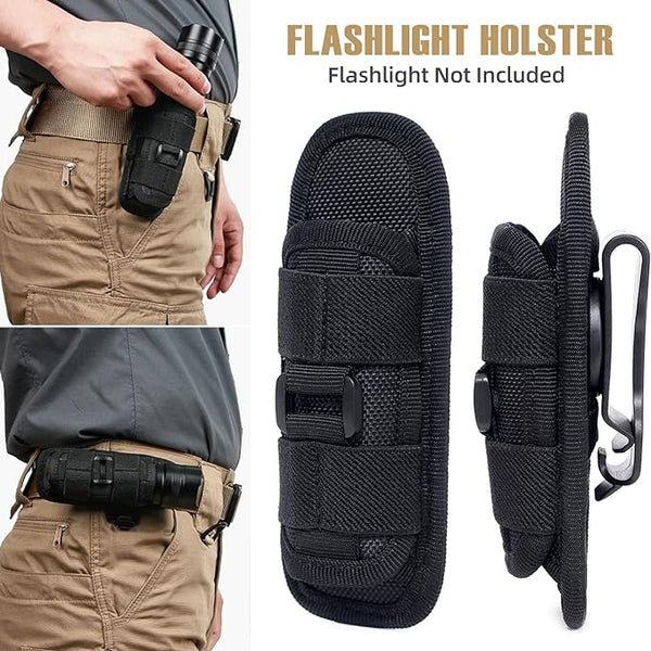 Tactical Flashlight Pouch Holster