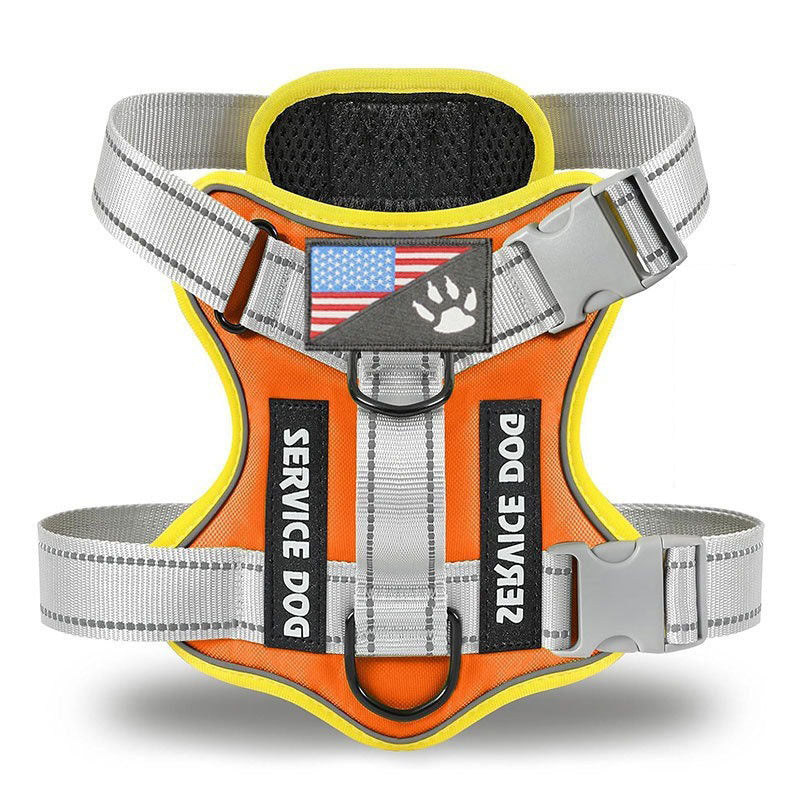 Large Dog Tactical Chest Strap Vest