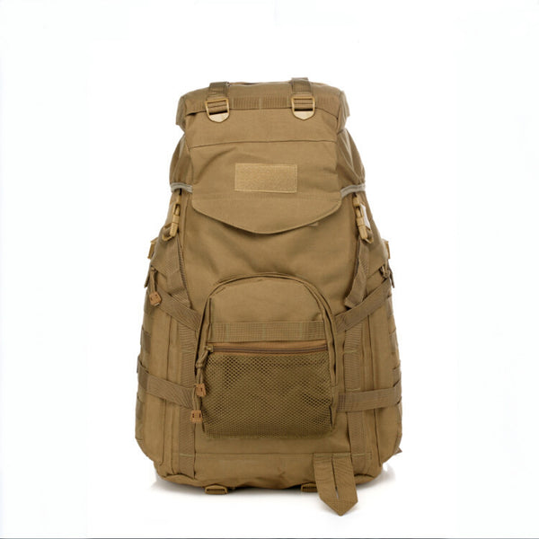60L Camouflage Backpack For Camping  Hiking  Travel  And Cycling