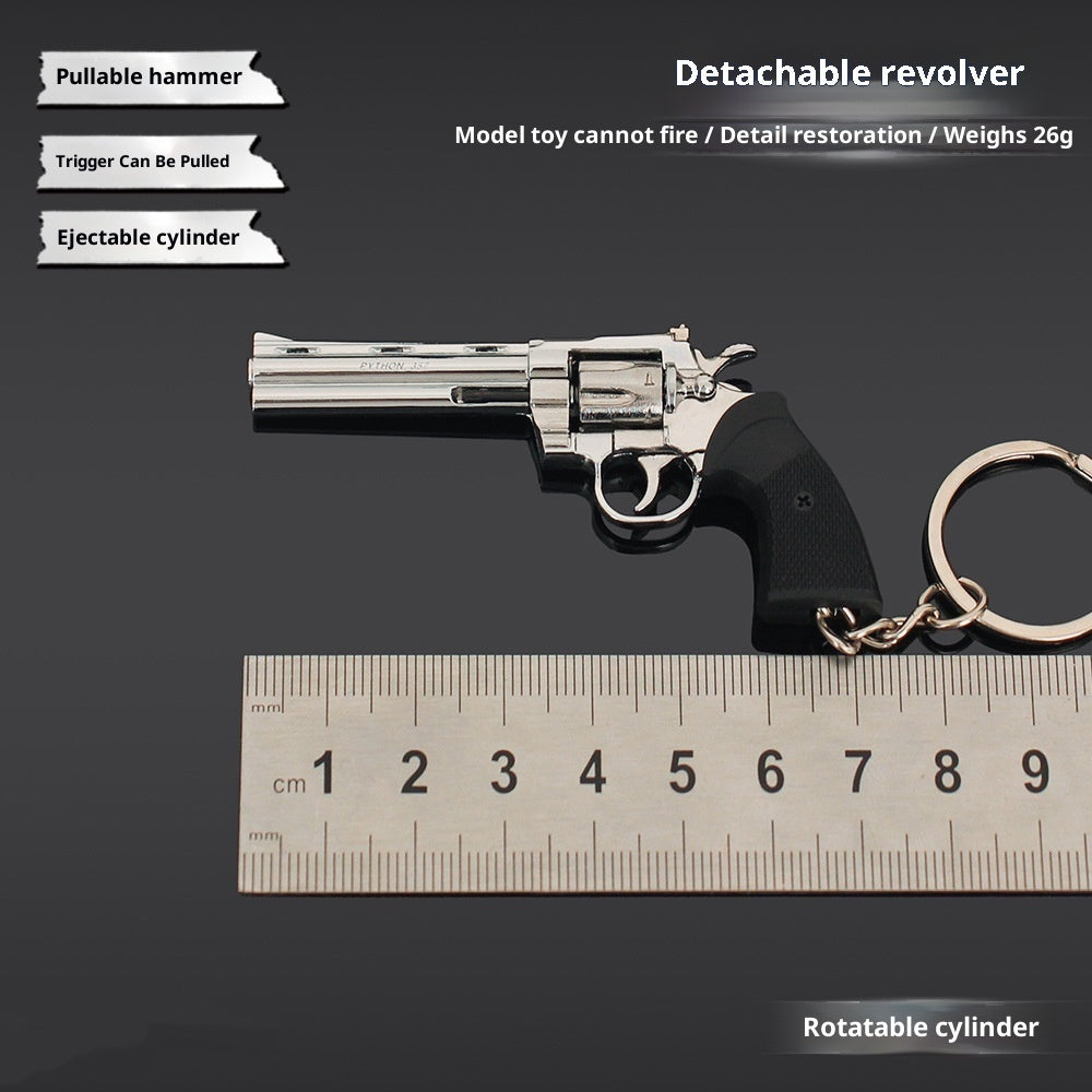 Disassembly Colt 357 Left Wheel Alloy Assembly Toys Keychain