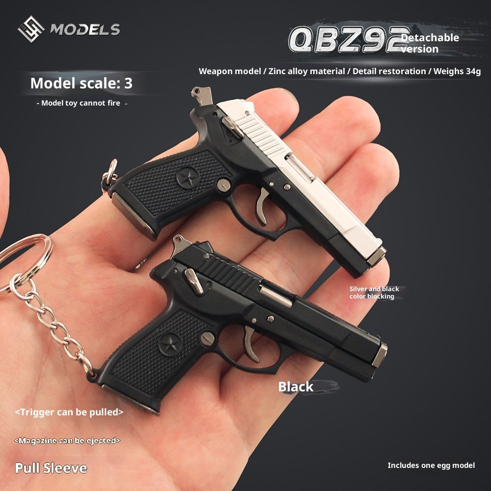 Disassembly Grab Model Semi-alloy Keychain Small Pendant Boys Toy