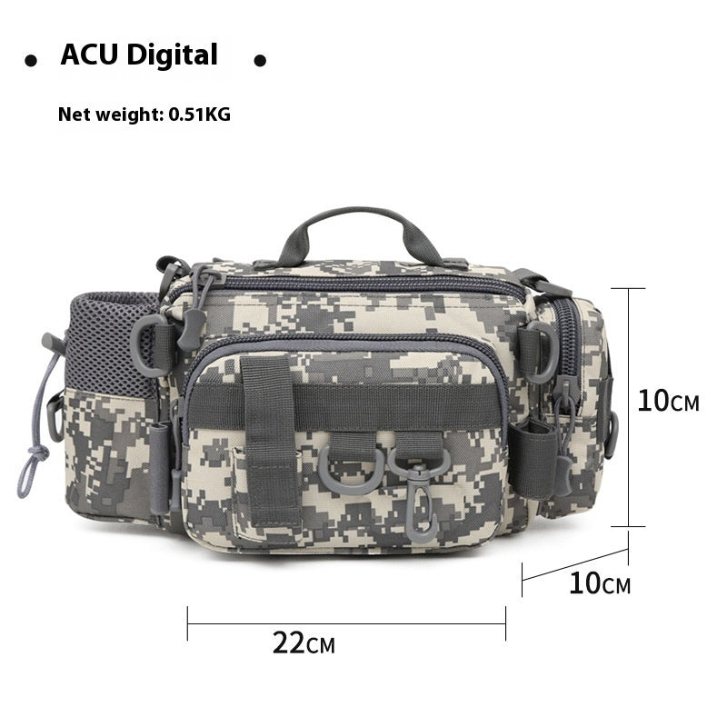 Multifunctional Rod Waist Bag Crossbody Bag