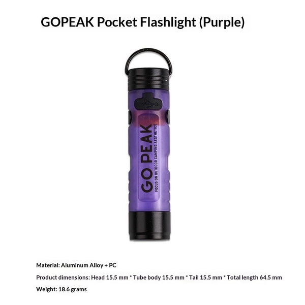 Outdoor High-Intensity Flashlight With KC Certification Charging Magnetic Hook