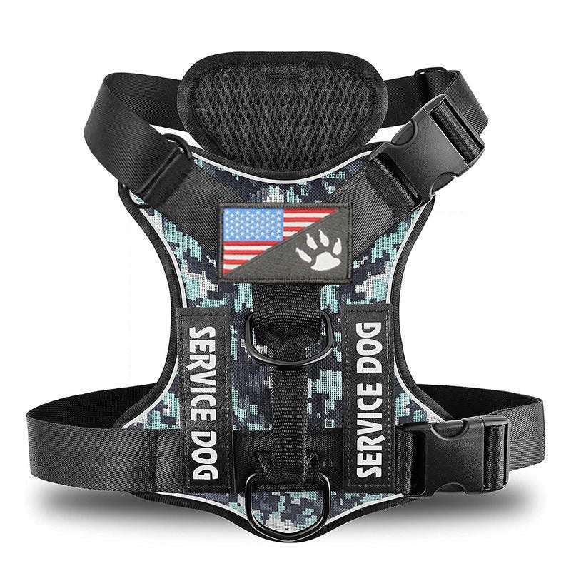Large Dog Tactical Chest Strap Vest