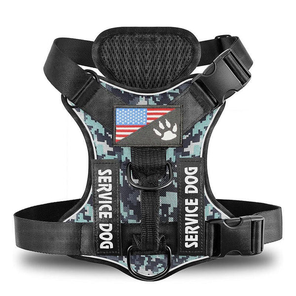 Large Dog Tactical Chest Strap Vest