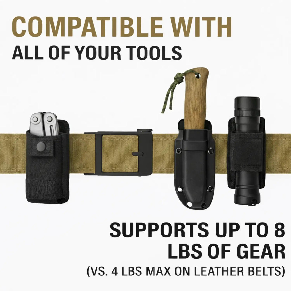 Ratchet Military Belt