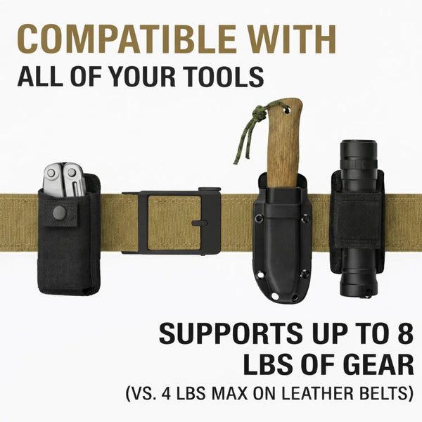 Ratchet Military Belt
