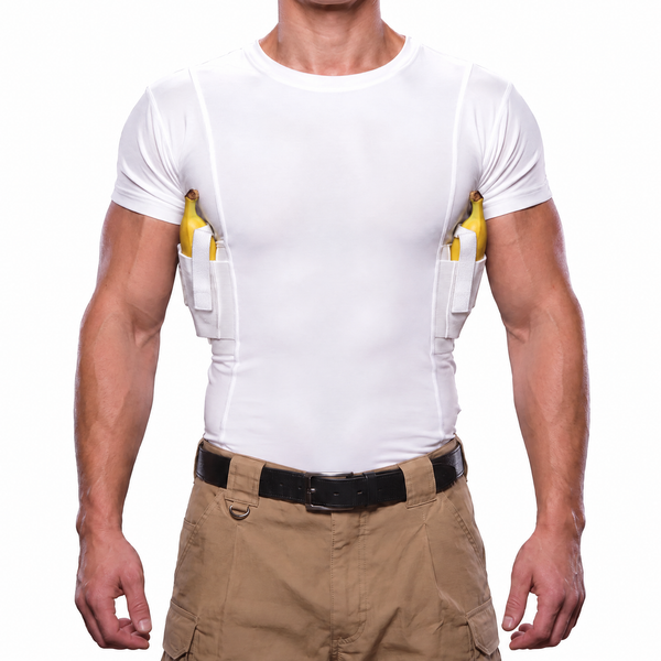 Compression Shirt -  Men’s 2 Underarm Pockets