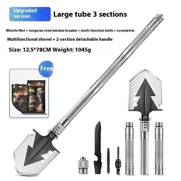 Outdoor Engineering Shovel Folding Multifunctional Camping Equipment