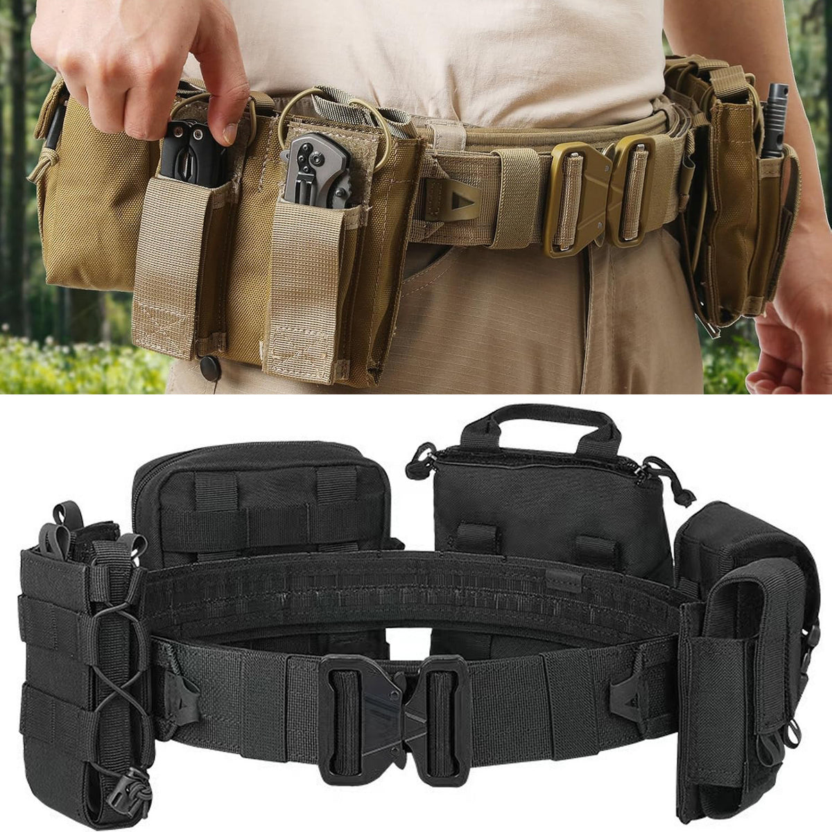 Waist Seal Eight-piece Set - Multi-functional Tactical Waist Bag