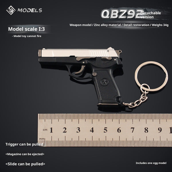 Disassembly Grab Model Semi-alloy Keychain Small Pendant Boys Toy