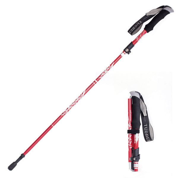 Ultralight Aluminum Alloy 5Sections Walking Sticks