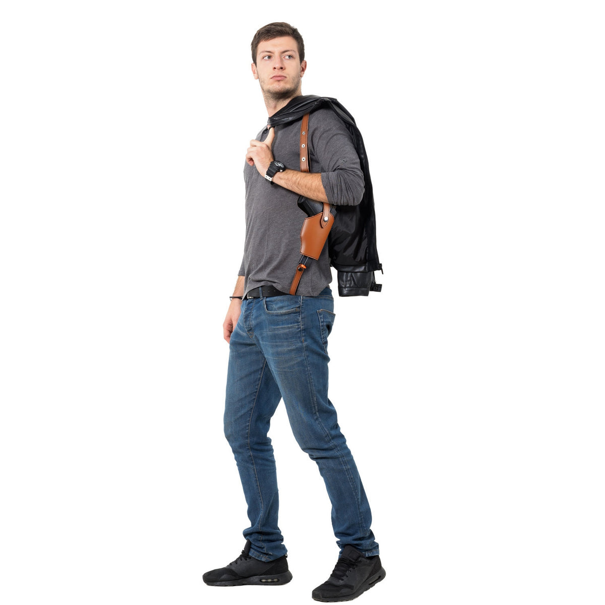 Leather  Shoulder Holster