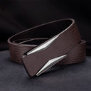  Brown Silver Buckle