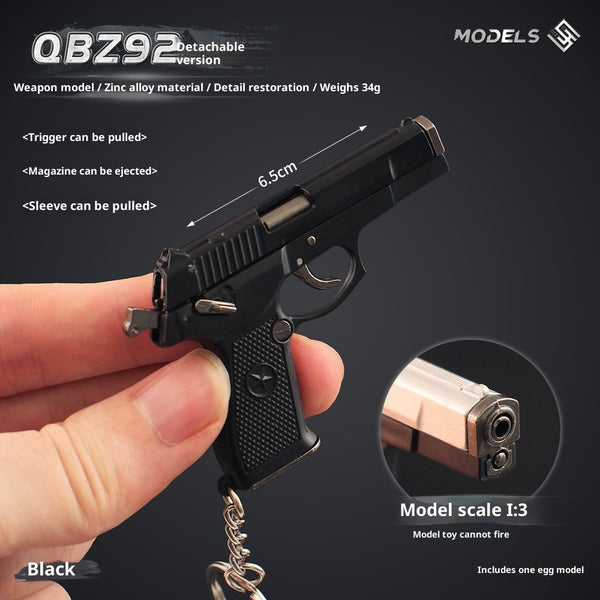 Disassembly Grab Model Semi-alloy Keychain Small Pendant Boys Toy
