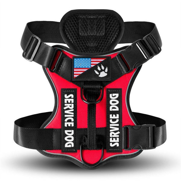 Large Dog Tactical Chest Strap Vest