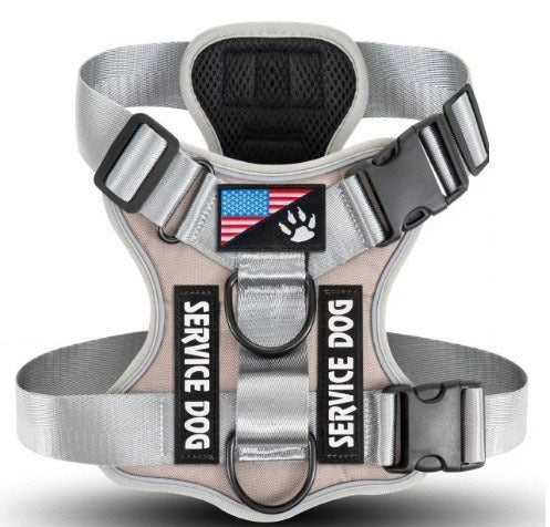 Large Dog Tactical Chest Strap Vest