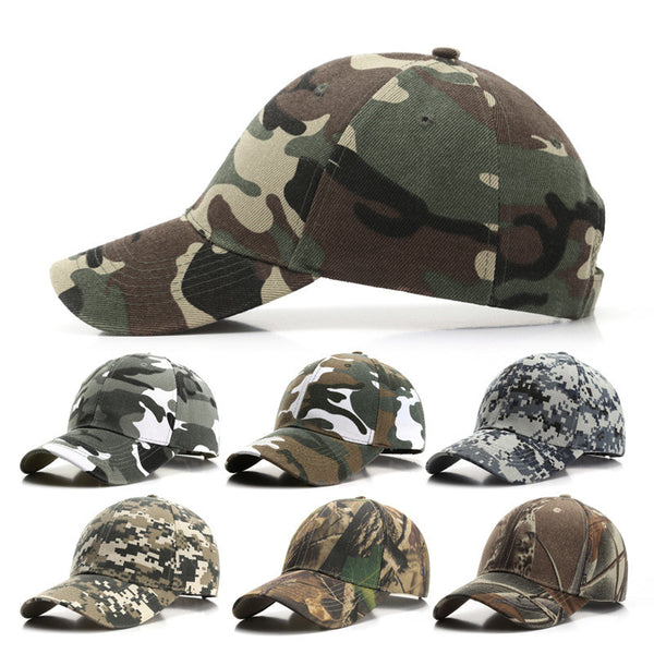 Outdoor Digital Camouflage Baseball Sun Hat