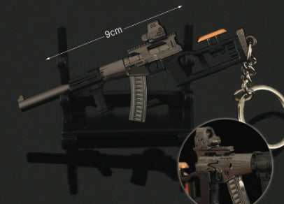 Gun Metal Toys Keychain
