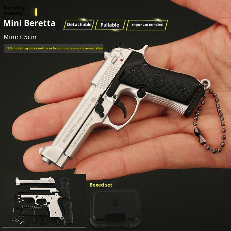 Alloy Model Toy Grab Keychain