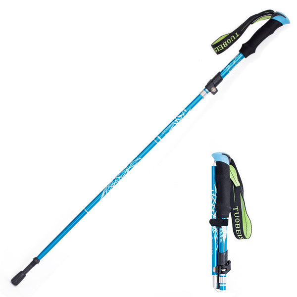 Ultralight Aluminum Alloy 5Sections Walking Sticks