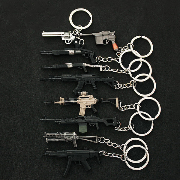 Gun Metal Toys Keychain