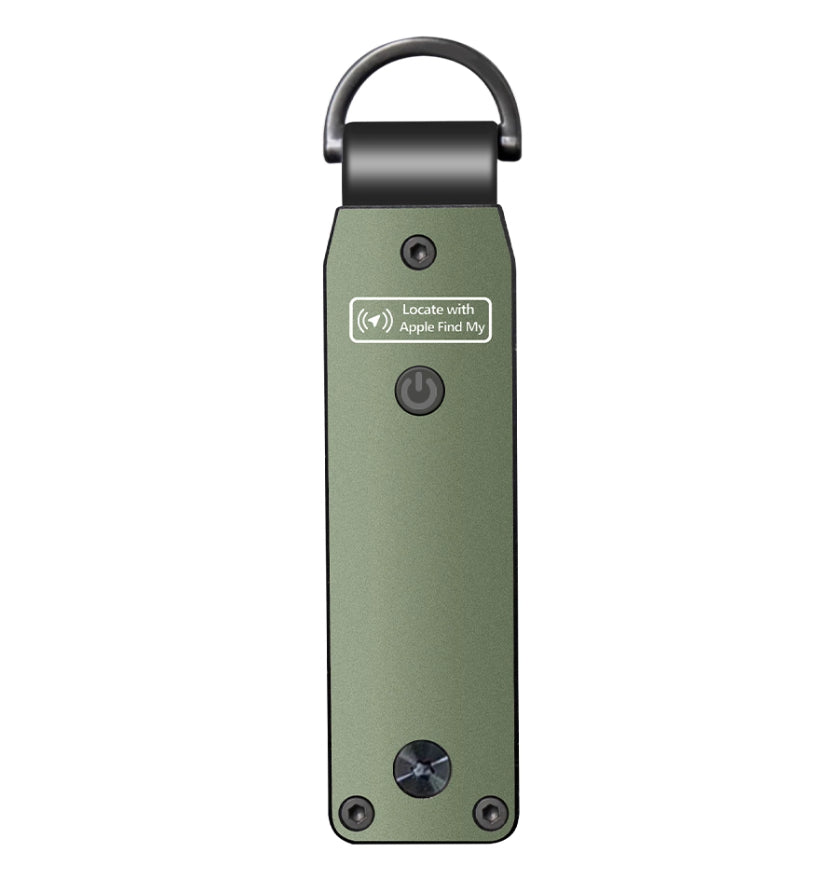 The Aluminum Alloy Smart Keychain Has A Built-in FindMy Positioning Chip For Location Tracking