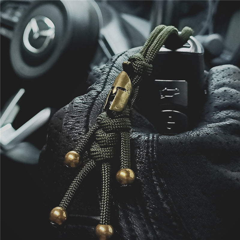 Creative Personalized Motorcycle Key Chain Black
