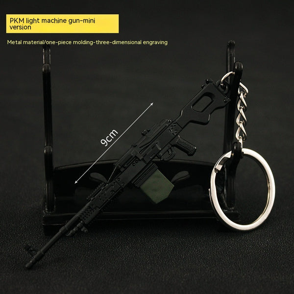 Gun Metal Toys Keychain
