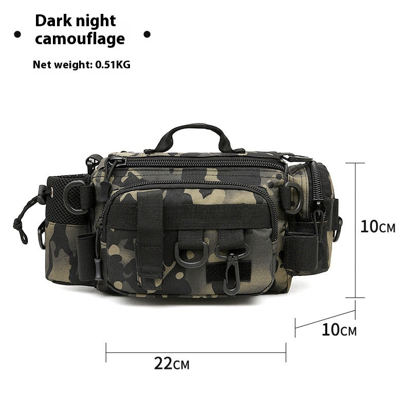 Multifunctional Rod Waist Bag Crossbody Bag
