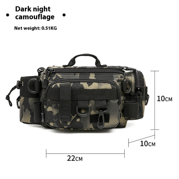 Multifunctional Rod Waist Bag Crossbody Bag